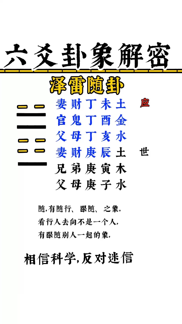 六爻占卜每日一卦(六爻占卜每日一卦免费华易网)