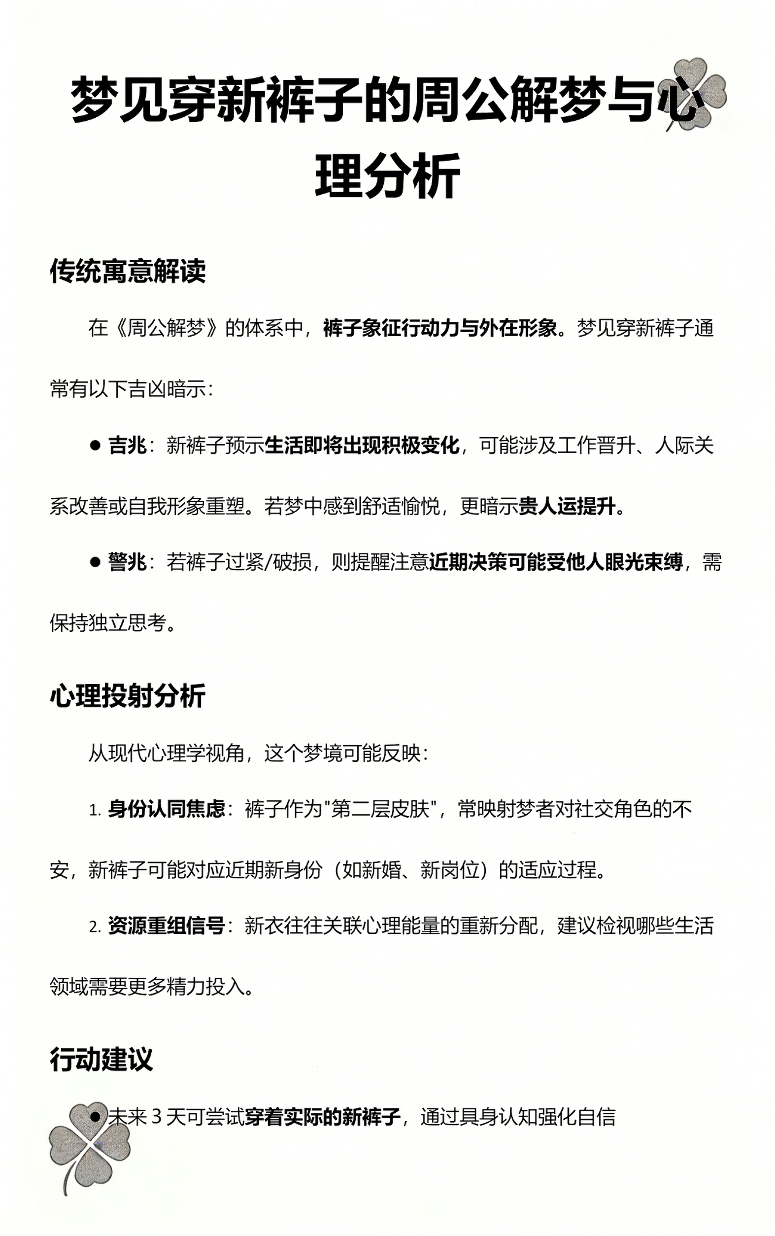 解梦攻略(梦里攻略小说) 解梦攻略(梦里攻略小说)