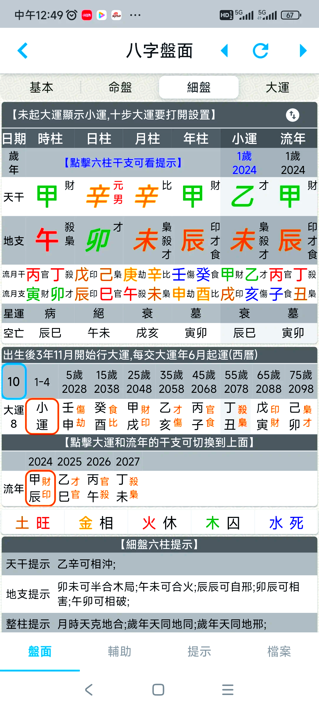 八字排盘用神(八字排盘用神怎么看)