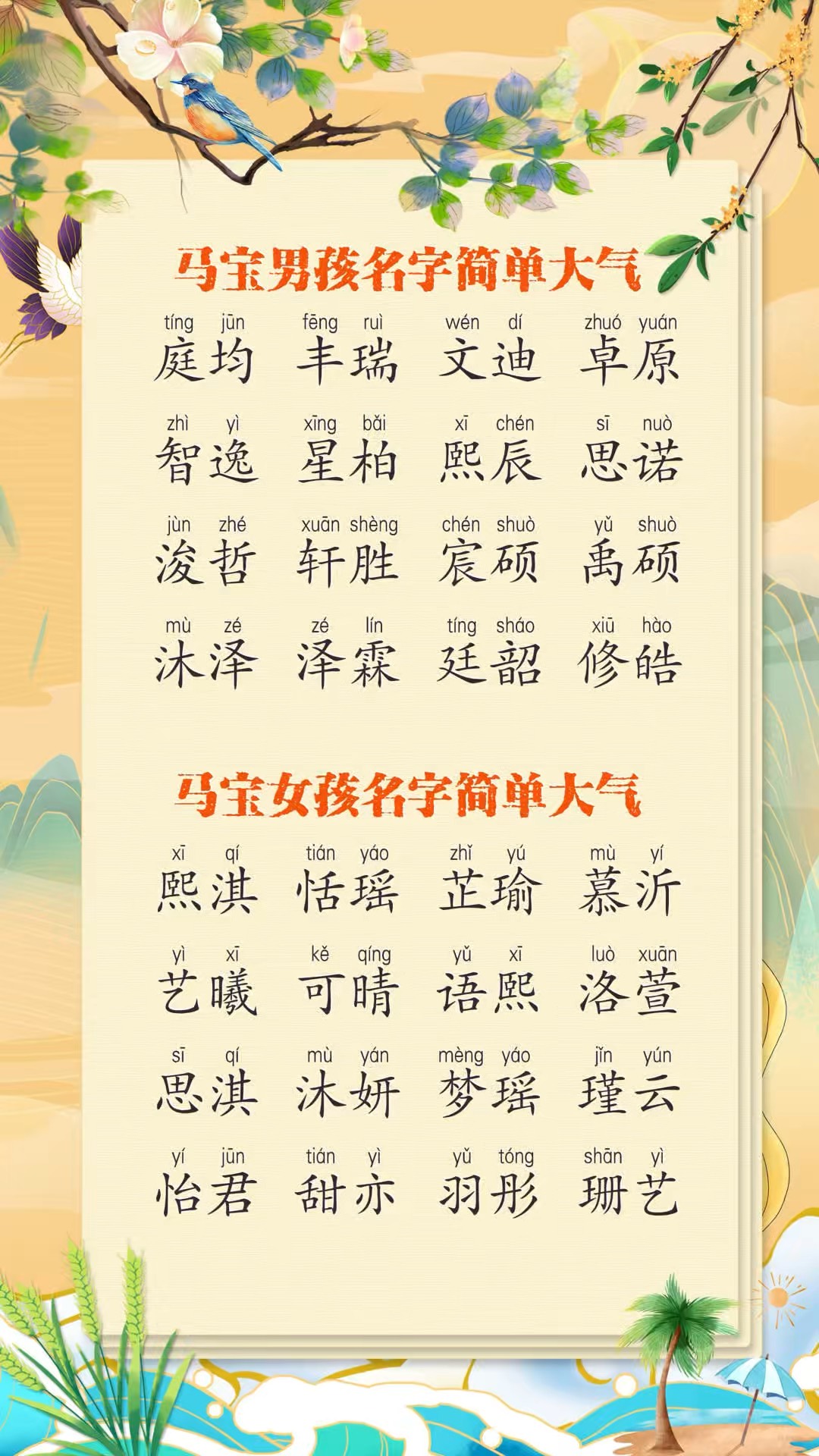 起名字大全免费取名(免费姓名打分100分) 起名字大全免费取名(免费姓名打分100分)