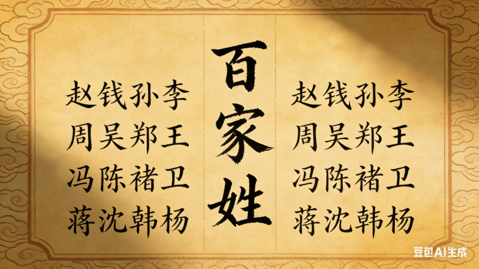 百家姓多少钱(百家姓有几百个) 百家姓多少钱(百家姓有几百个)