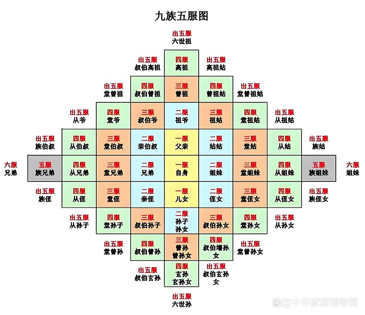 学生族谱(族谱内容参考)
