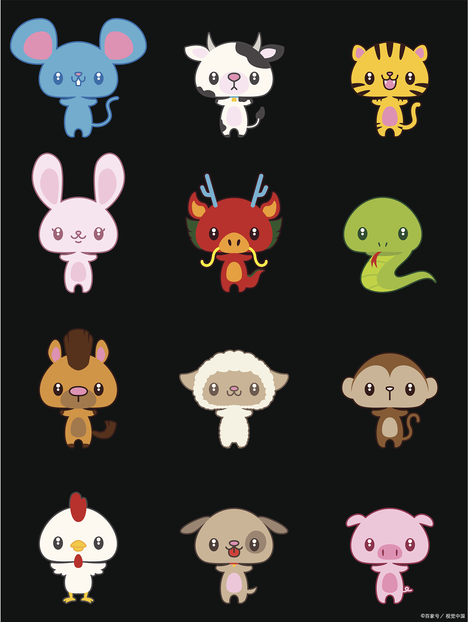 生肖图(十二生肖图片大全12张真实图片)