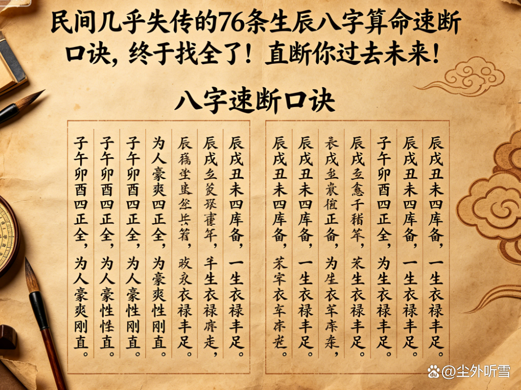 生辰八字周易免费算命(生辰八字周易算命怎么用)