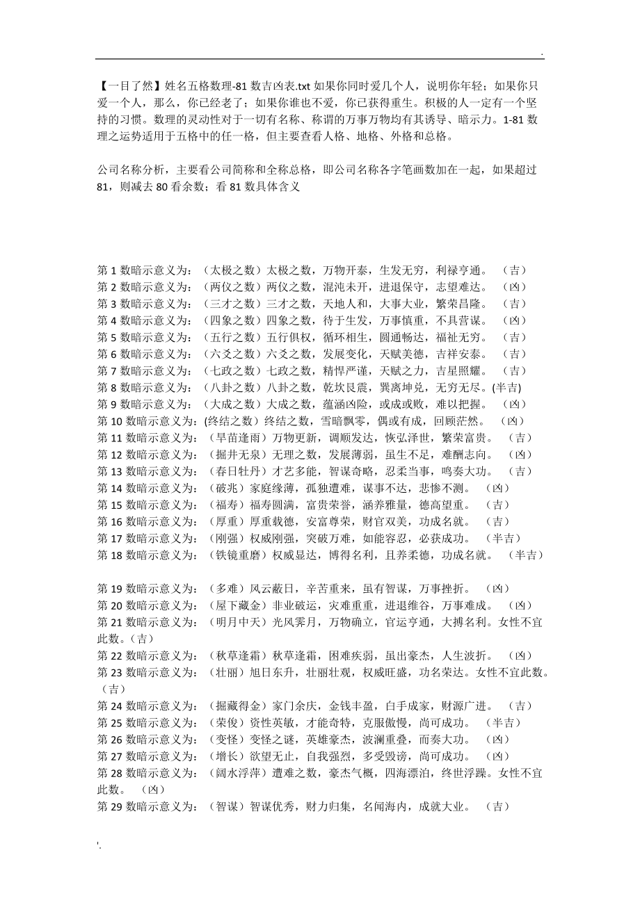 关于起名字测试打分算命生辰八字免费的信息