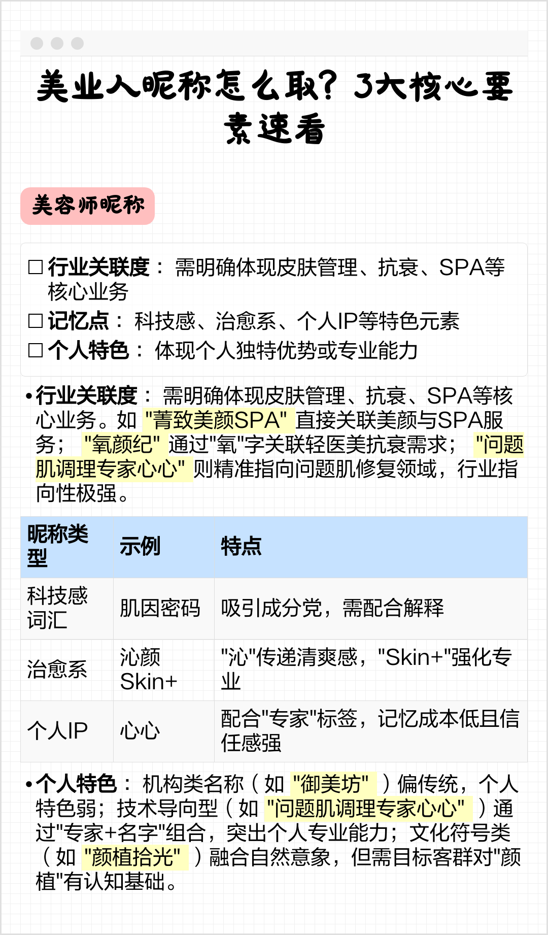 平台取名要素(平台取名要素是什么)