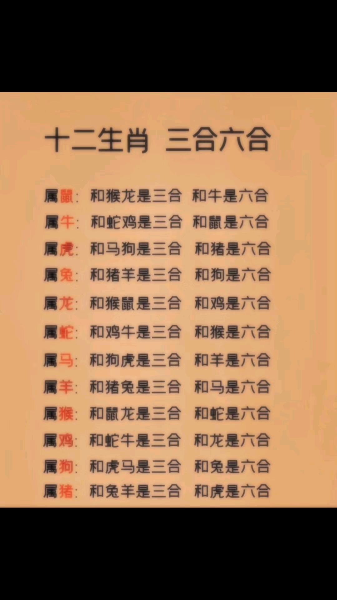 生肖配对表合与不合(生肖配对表合与不合怎么看) 生肖配对表合与不合(生肖配对表合与不合怎么看)