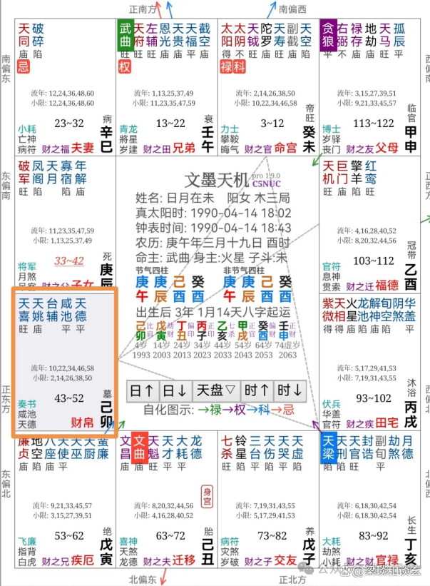 免费查八字命盘