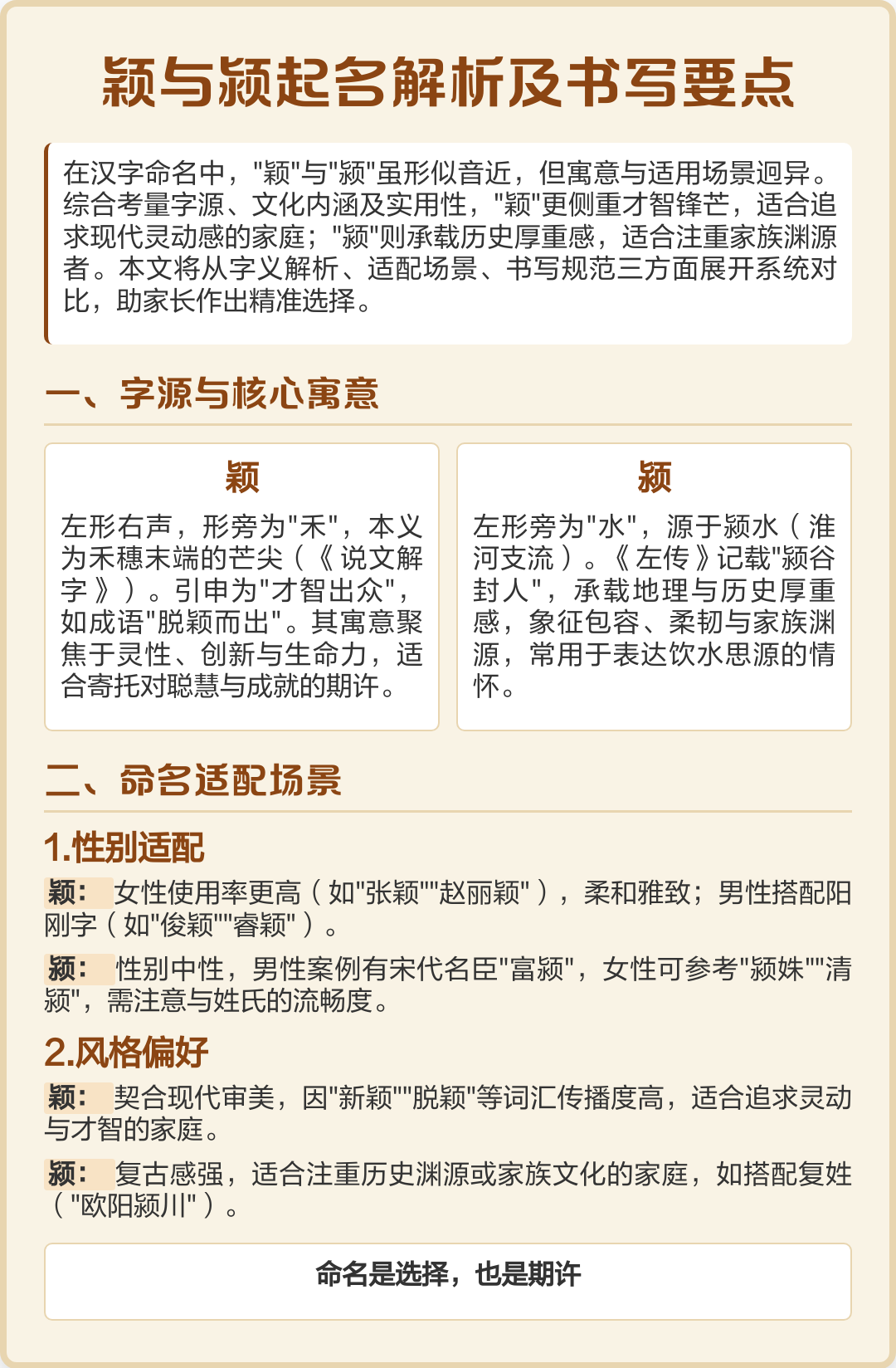 权威起名要点 权威起名要点