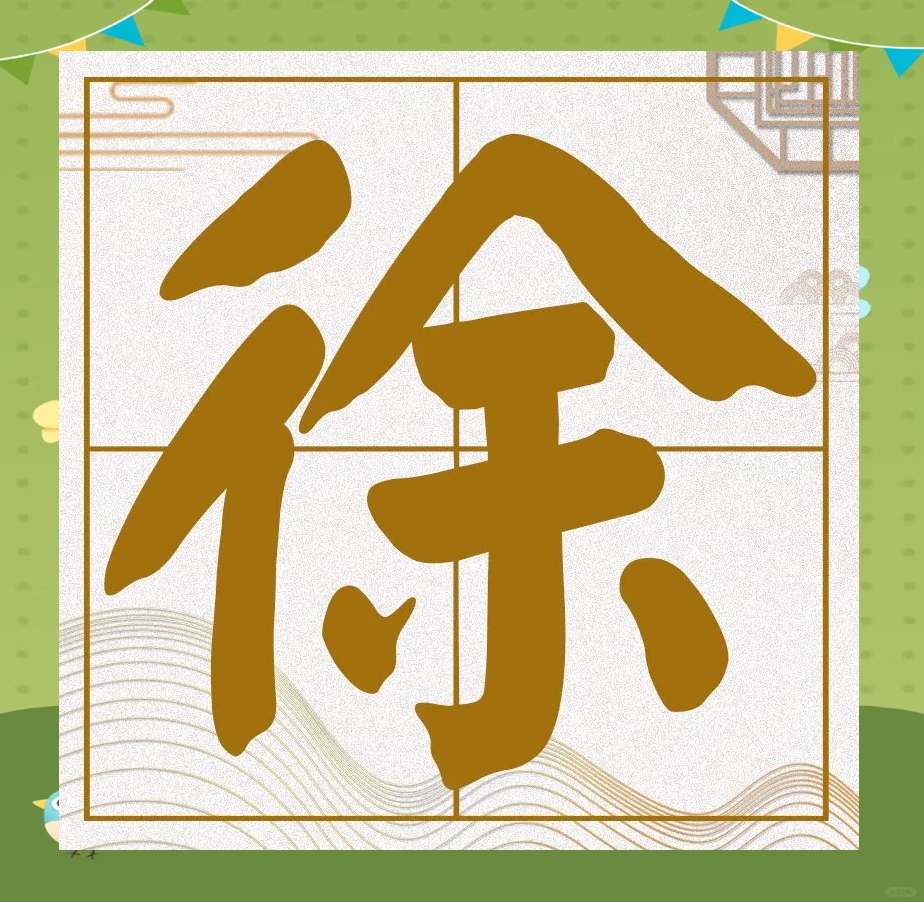 徐姓百家姓排名