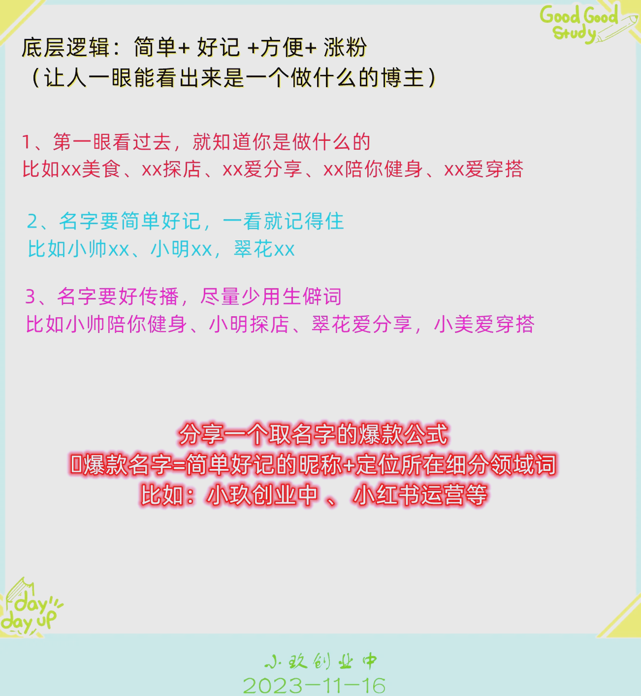 完整取名攻略
