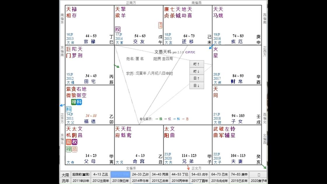 包含紫微命盘详解(免费版)准确的的词条