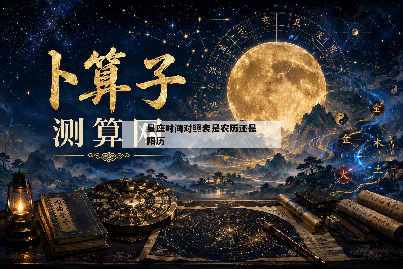 星座时间对照表是农历还是阳历(星座表日期对照表是按阳历还是阴历)